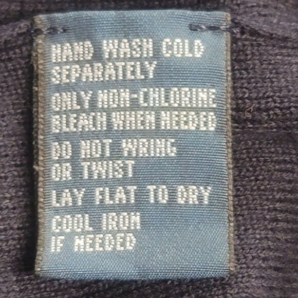 Polo Ralph Lauren Mens Blue Sleeveless V-Neck Sweater Vest 100% Pima Cotton Logo - Picture 6 of 8